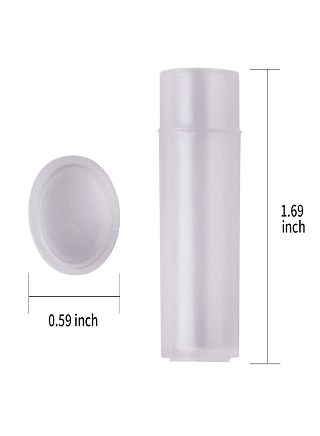 HRLORKC 100Pcs 5ML Small Pill Plastic Containers Empty Pill Bottles Sample Bottles Vial Test Tube with Caps by HRLORKC - Image 2